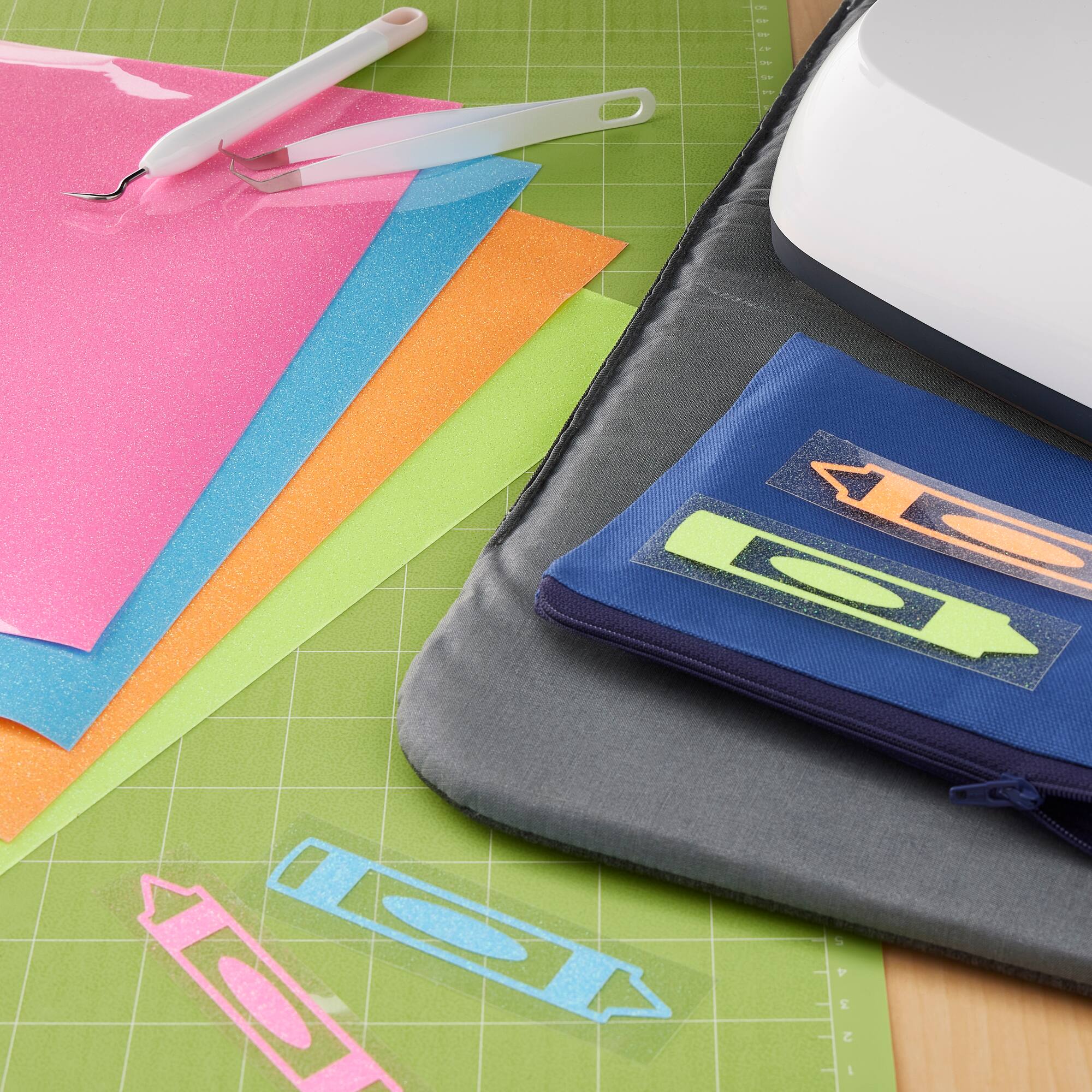 Siser® Glitter Heat Transfer Vinyl Sampler, Neon